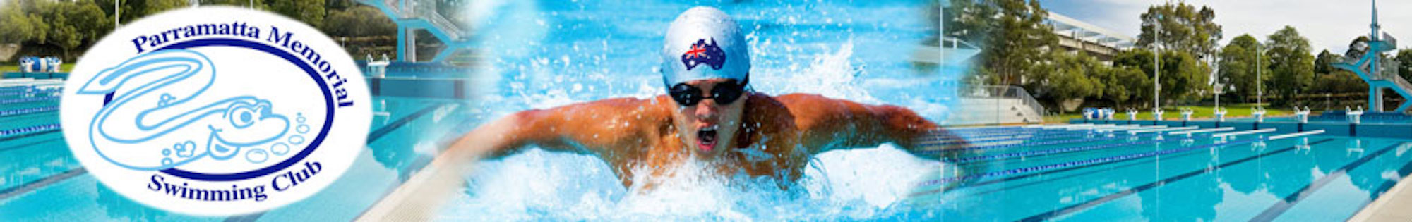 Parramatta Memorial Swimming Club Banner