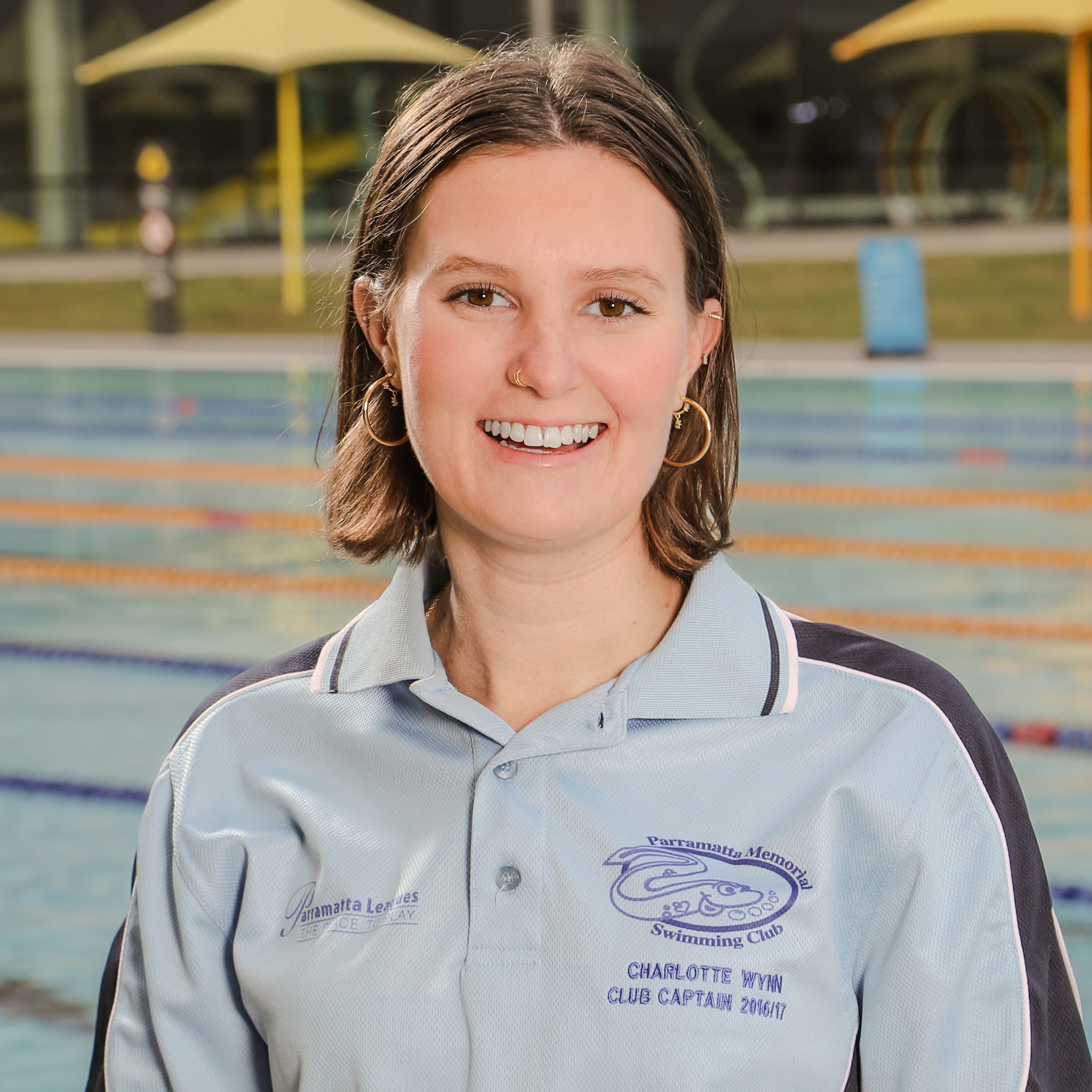 Image of Charlotte Wynn, Social Vice President of the Parramatta Memorial Swim Club