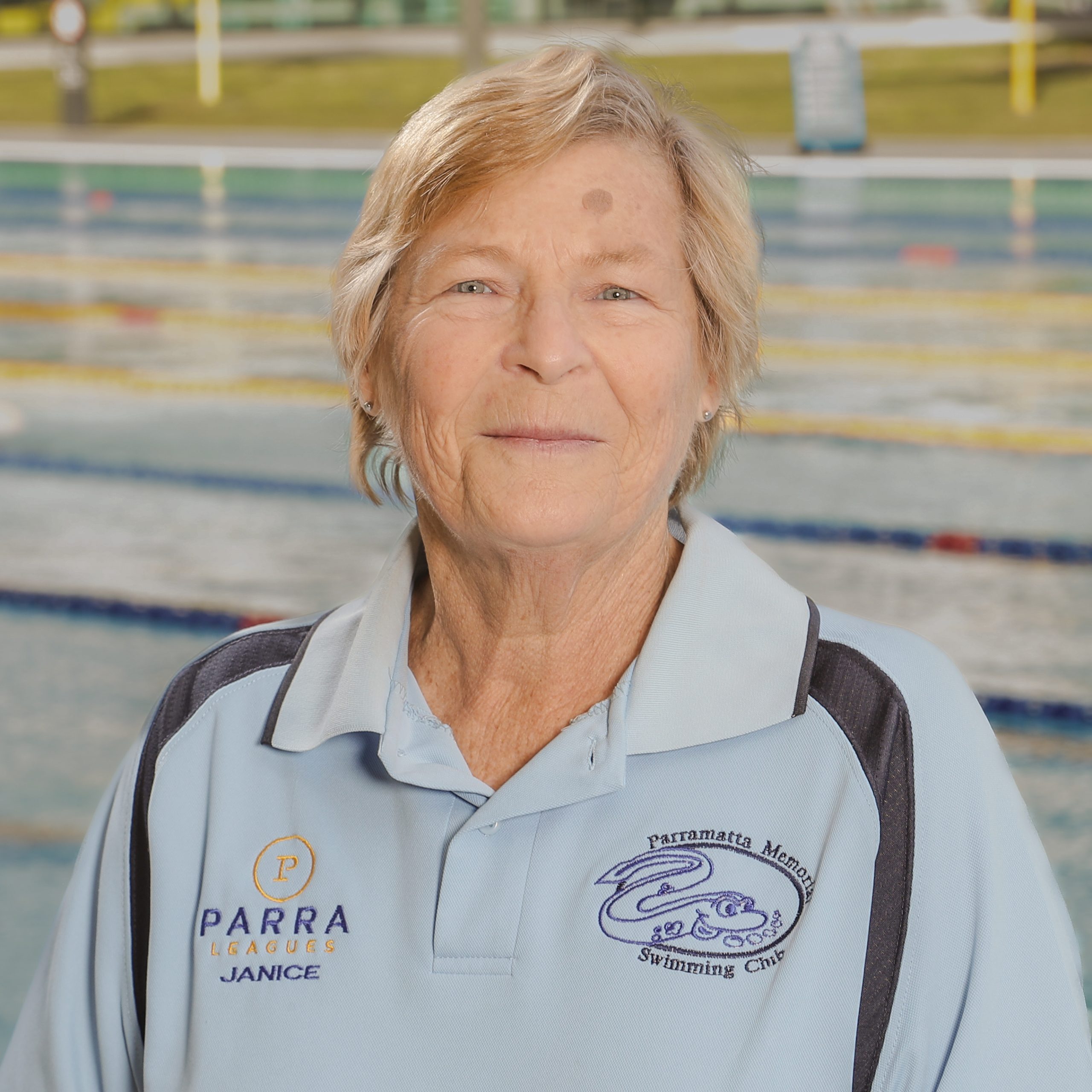 Image of Janice Woodward Lifesaving Vice President of the Parramatta Memorial Swim Club