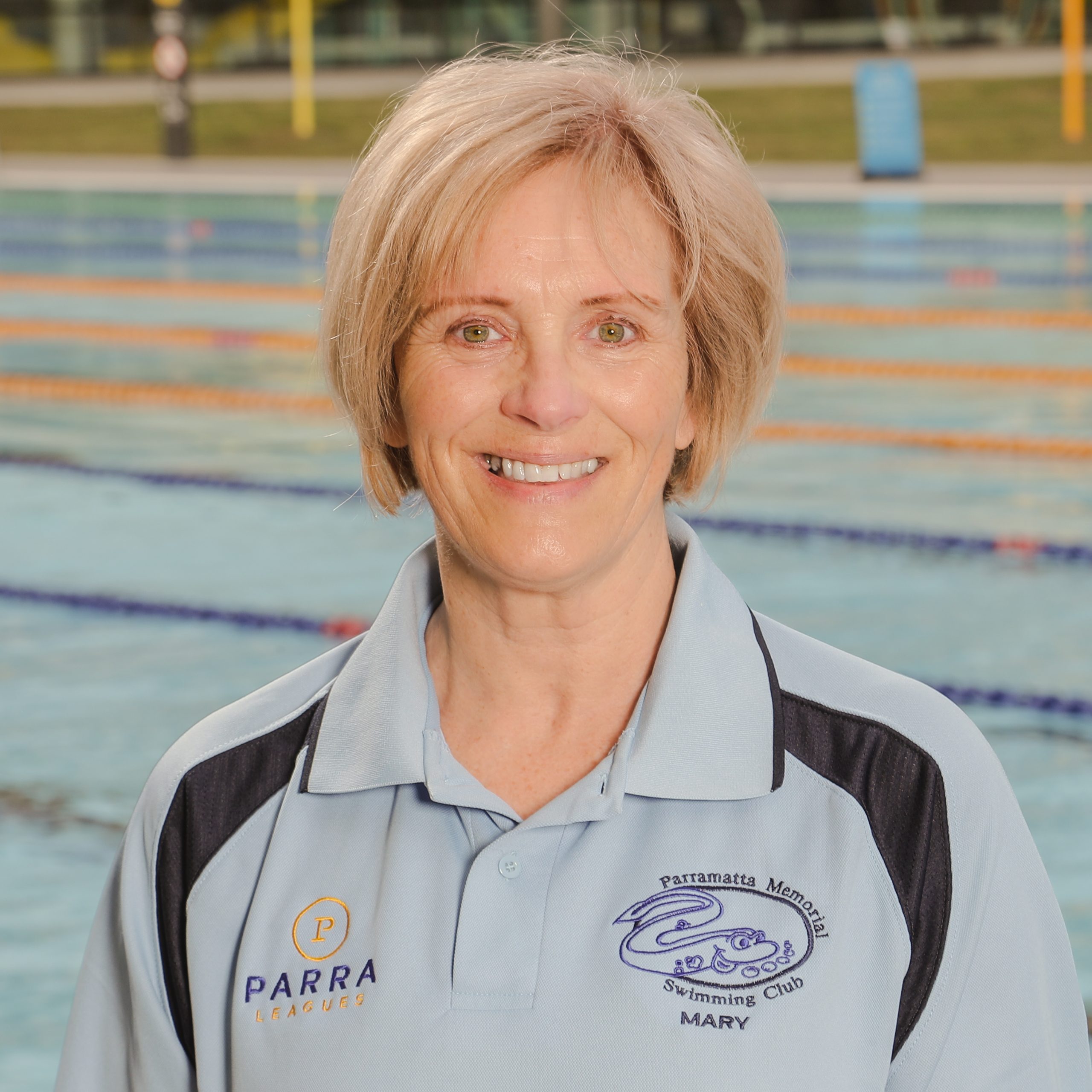 Image of Mary McKenzie, MPIO of the Parramatta Memorial Swim Club